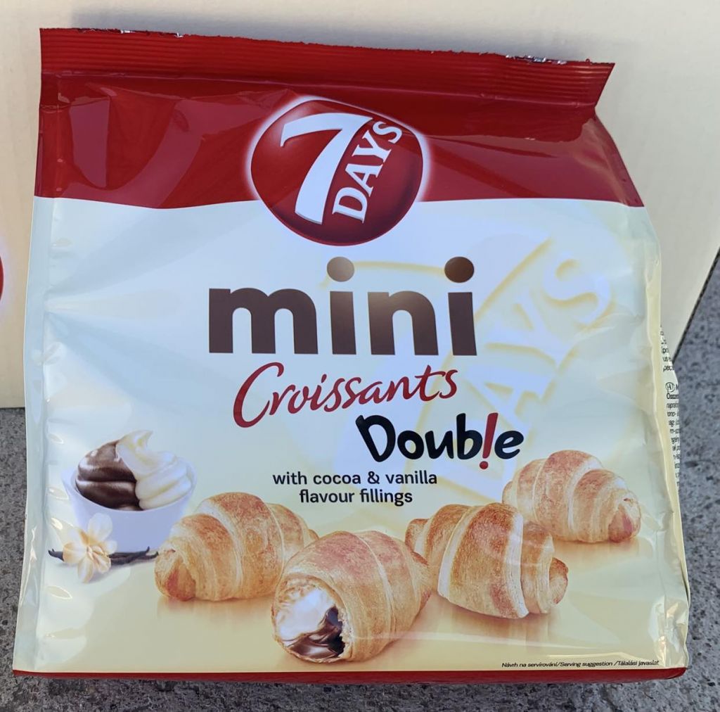 7 Days Mini Croissant kakaós - vaníliás 200g